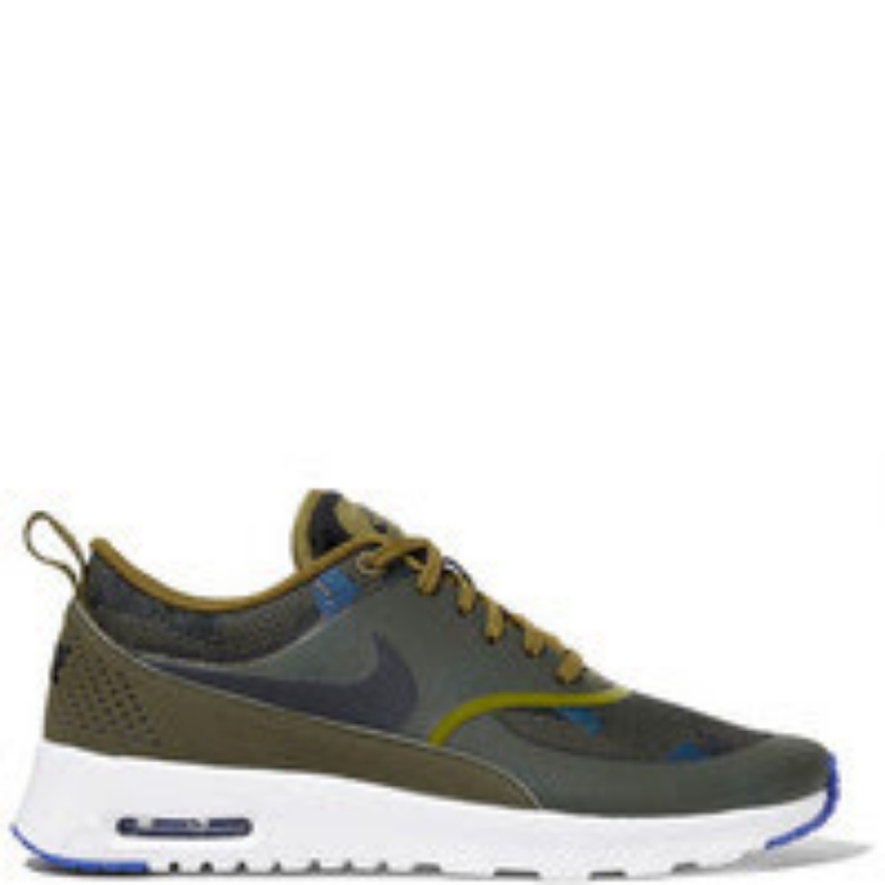Nike Air Max Thea CAMO Army Green Blue White